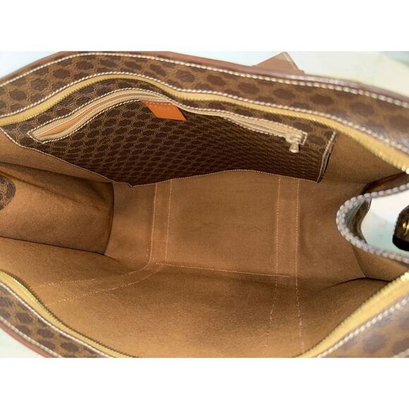 Celine Vintage Macadam Tote Bag - Excellent Condition - Picture 5 of 11